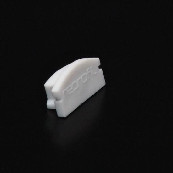 Deko-Light Endkappe F-AU-01-12 Set 2 Stk, Weiß, 18mm 978520