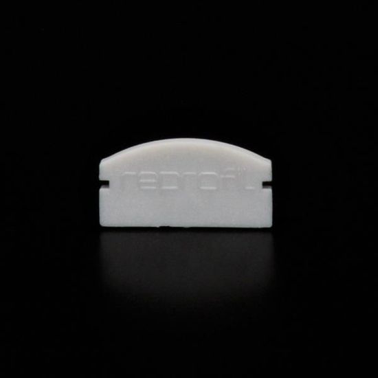 Deko-Light Endkappe F-AU-01-12 Set 2 Stk, Grau, 18mm 978521