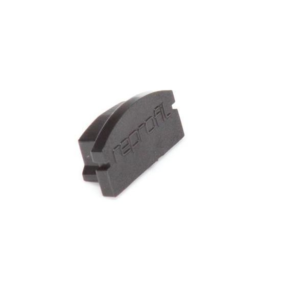 Deko-Light Endkappe F-AU-01-12 Set 2 Stk, Schwarz, 18mm 978522