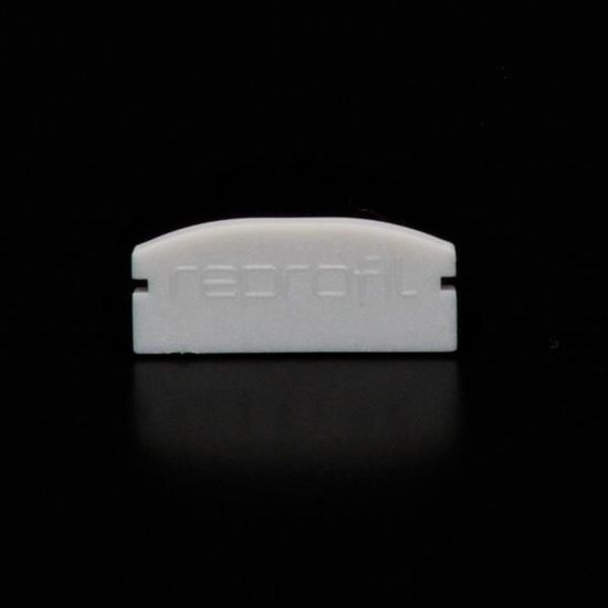 Deko-Light Endkappe F-AU-01-15 Set 2 Stk, Grau, 21mm 978531