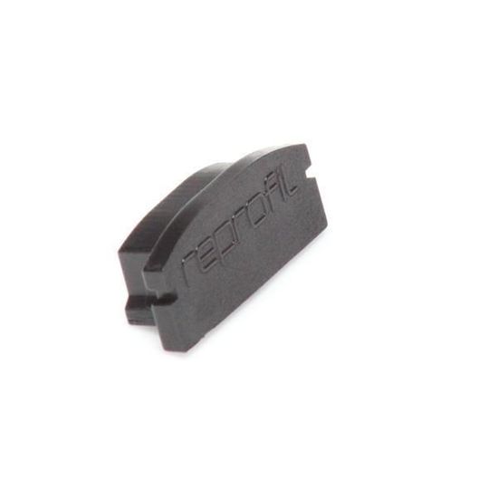 Deko-Light Endkappe F-AU-01-15 Set 2 Stk, Schwarz, 21mm 978532