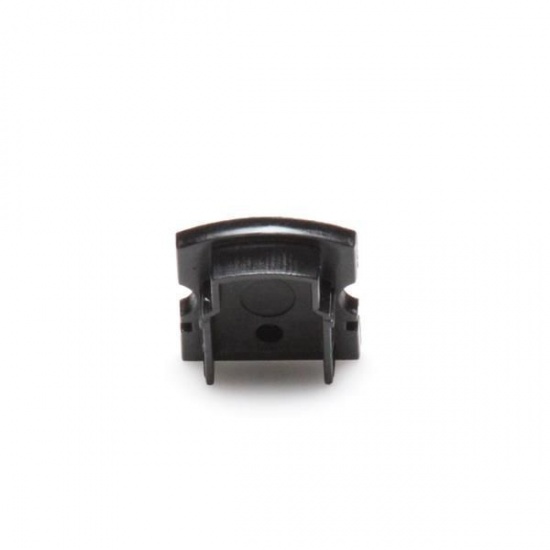 Deko-Light Endkappe F-AU-02-10 Set 2 Stk, Schwarz, 16mm 978552