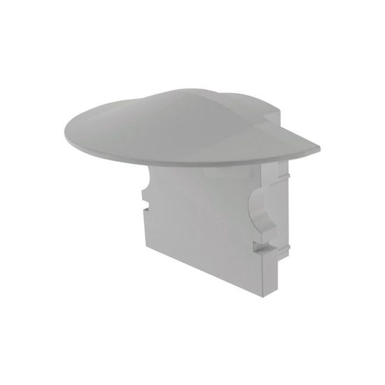 Deko-Light Endkappe F-ET-02-10 Set 2 Stk, Grau, 25mm 978631