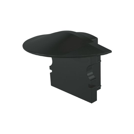 Deko-Light Endkappe F-ET-02-10 Set 2 Stk, Schwarz, 25mm 978632