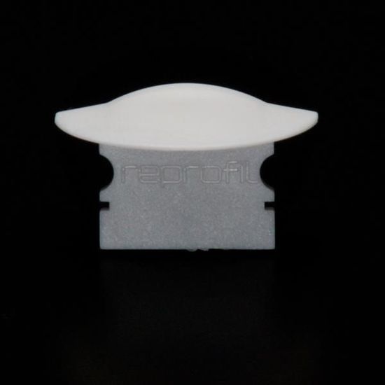 Deko-Light Endkappe F-ET-02-12 Set 2 Stk, Grau, 27mm 978641
