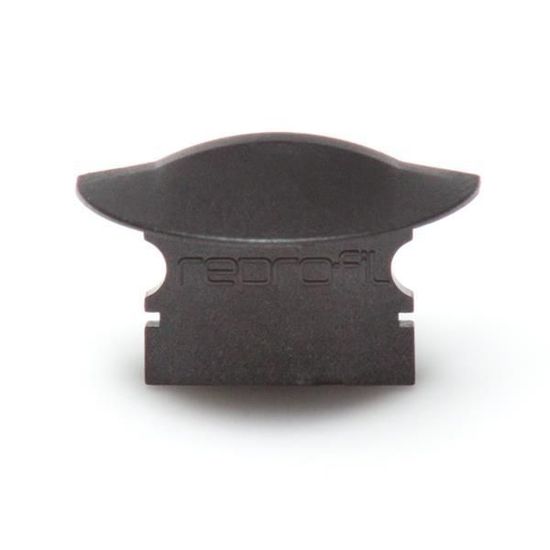 Deko-Light Endkappe F-ET-02-12 Set 2 Stk, Schwarz, 27mm 978642