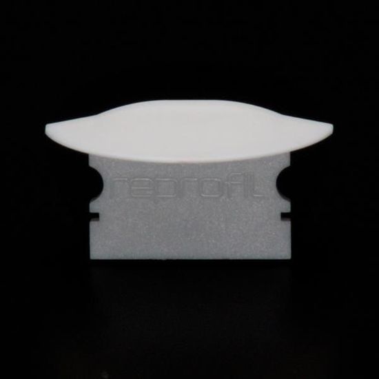 Deko-Light Endkappe F-ET-02-15 Set 2 Stk, Grau, 30mm 978651