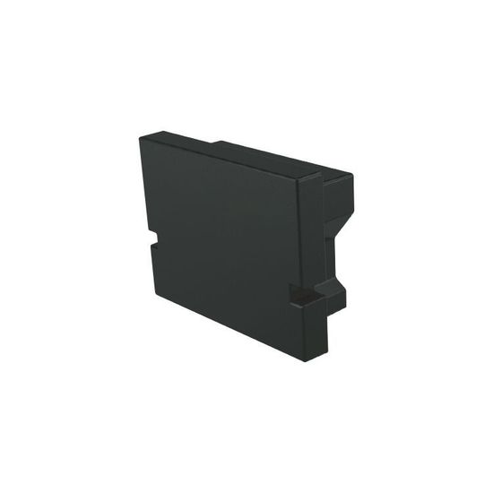 Deko-Light Endkappe H-AU-01-10 Set 2 Stk, Schwarz, 16mm 979002