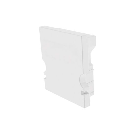 Deko-Light Endkappe H-AU-02-12 Set 2 Stk, Weiß, 18mm 979030