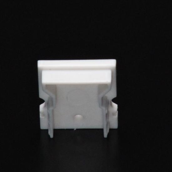 Deko-Light Endkappe H-AU-02-12 Set 2 Stk, Weiß, 18mm 979030
