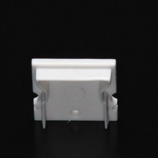 Deko-Light Endkappe H-AU-02-15 Set 2 Stk, Weiß, 21mm 979110