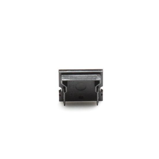 Deko-Light Endkappe H-AU-02-15 Set 2 Stk, Schwarz, 21mm 979112