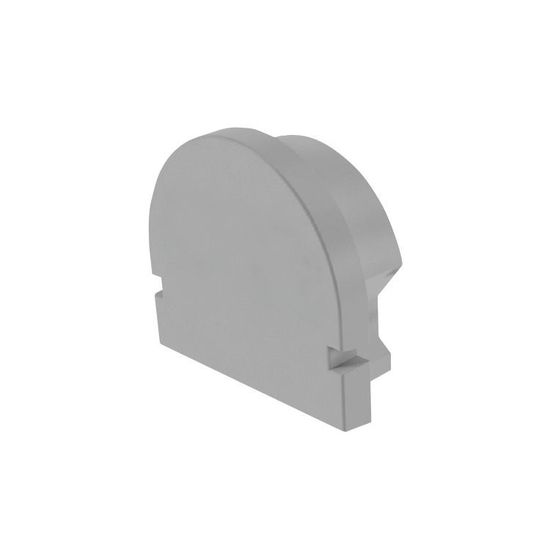 Deko-Light Endkappe R-AU-01-12 Set 2 Stk, Grau, 18mm 979511