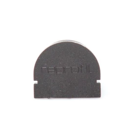 Deko-Light Endkappe R-AU-01-12 Set 2 Stk, Schwarz, 18mm 979512