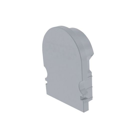 Deko-Light Endkappe R-AU-02-12 Set 2 Stk, Grau, 18mm 979531