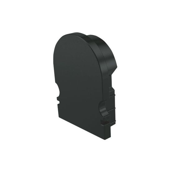 Deko-Light Endkappe R-AU-02-12 Set 2 Stk, Schwarz, 18mm 979532
