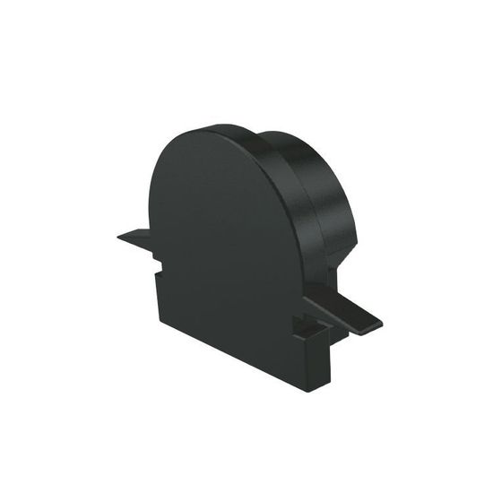 Deko-Light Endkappe R-ET-01-10 Set 2 Stk, Schwarz, 25mm 979542