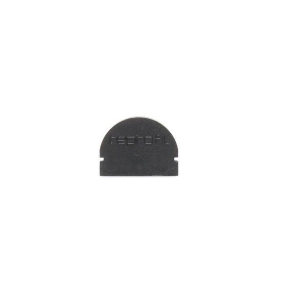 Deko-Light Endkappe R-AU-01-15 Set 2 Stk, Schwarz, 21mm 979592