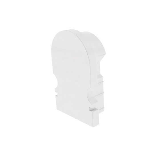 Deko-Light Endkappe R-AU-02-08 Set 2 Stk, Weiß, 14mm 979600