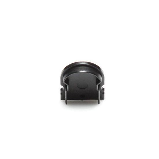 Deko-Light Endkappe R-AU-02-15 Set 2 Stk, Schwarz, 21mm 979612