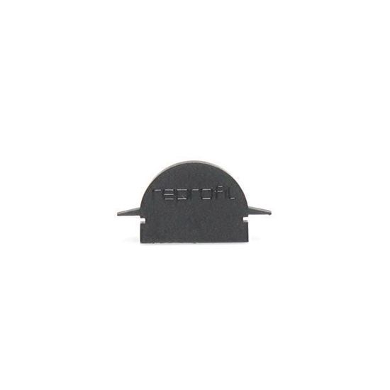 Deko-Light Endkappe R-ET-01-15 Set 2 Stk, Schwarz, 30mm 979632