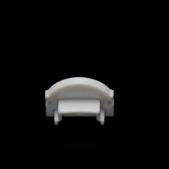 Deko-Light Endkappe L-AU-01-10 Set 2 Stk, Grau, 16mm 980001