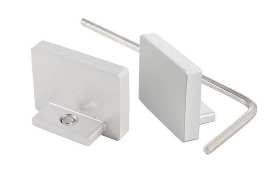 Deko-Light Endkappe P-AU-10-12 Set 2 Stk, Alu, Silber, eloxiert, 18,2mm 980020