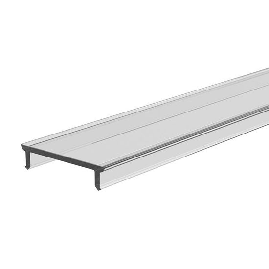 Deko-Light Abdeckung P-01-15, klar 95% Transmission, 1m 983030