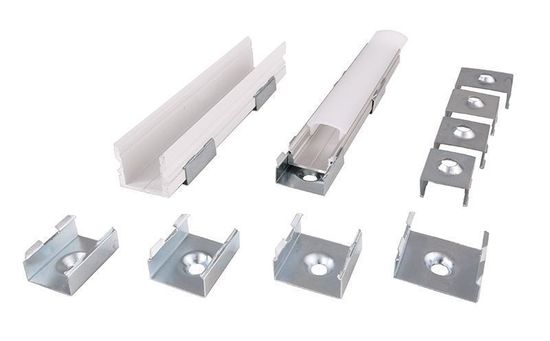 Deko-Light 2er Set Halteklammern für AU-08, Metall, 20mm 987002