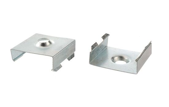 Deko-Light 2er Set Halteklammern für AU-15, Metall, 20mm 987008