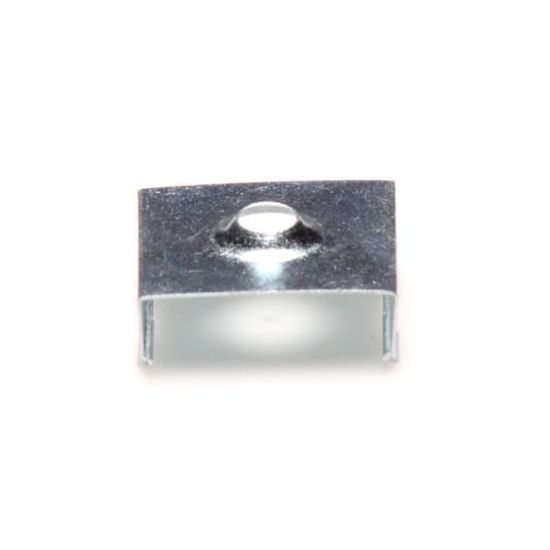 Deko-Light 2er Set Halteklammern für AU-15, Metall, 20mm 987008