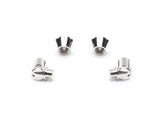 Deko-Light Universal Halteclip Aufnahme (schwenkbar) Set 2 Stk, Metall, Silber 987080