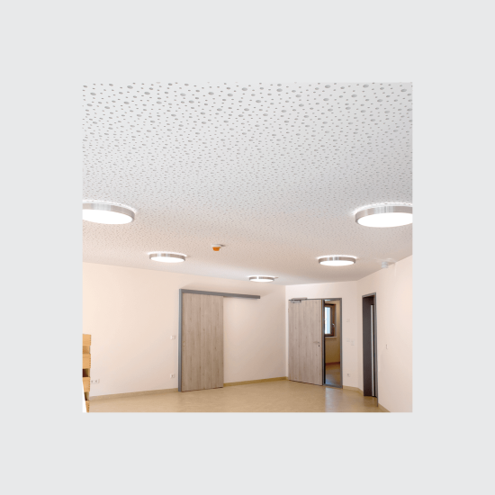 Dotlux 3671-499120 LED-Deckenleuchte LUNAsilver-exit Ø490mm 33W COLORselect IP44