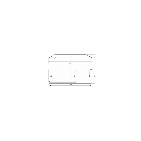 Dotlux 4522-24 LED-Netzteil CV 24 DC 12-75W 0,5-3,1A dimmbar Phasenan/abschnitt IP20