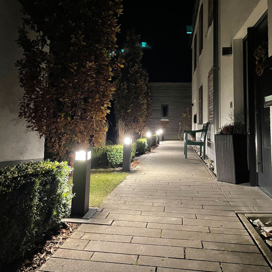 Dotlux 4559-130360 LED-Pollerleuchte WAY 55cm 7,5/15W 3000K