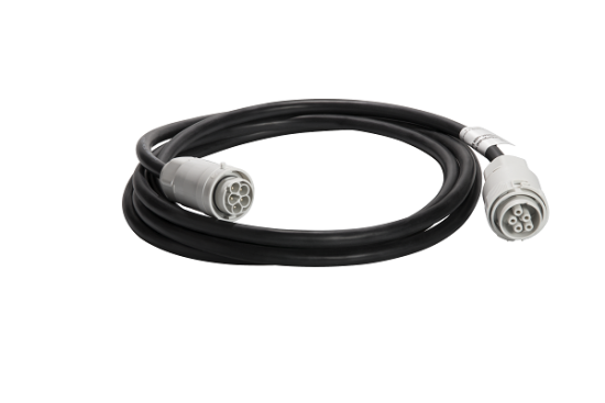 Dotlux 4798 Verbindungskabel HIGHFORCE für DALI dimmbar 1phasig 5-polig 5x1,5mm² Stecker/Buchse 1,5m