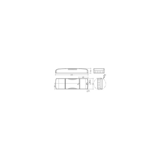 Dotlux 4941-350 Lichtmanagementsystem LED-Netzteil 38Watt 350mA CASAMBI dimmbar