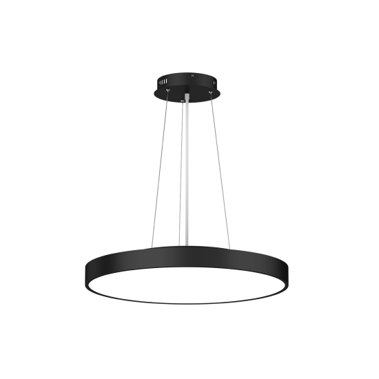 Dotlux 5202-0FW090 LED-Leuchte DISCugr Ø800mm 75W COLORselect und POWERselect schwarz