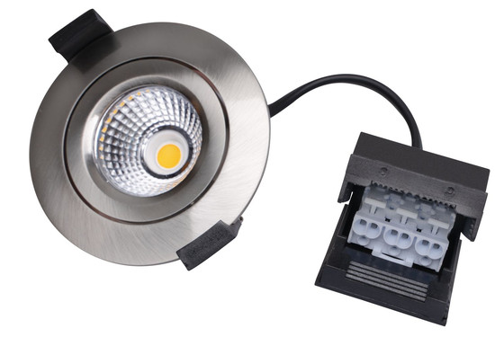Dotlux 5428-030038 LED-Leuchte CIRCLEminidim 6W 3000K dimmbar edelstahl gebürstet
