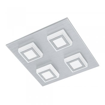 Eglo LED Wandleuchte Masiano 4x3.3W alu-gebürstet