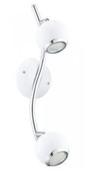 Eglo LED Deckenleuchte Bimeda GU10 2x3W L:36.5cm weiss