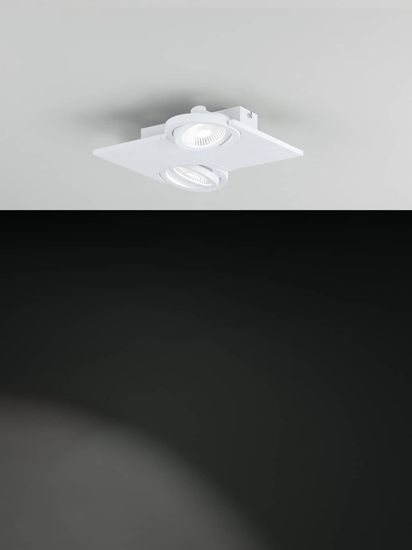 EGLO 39134 BREA LED Spot-Leuchte klar 2x5W 3000K warmweiss