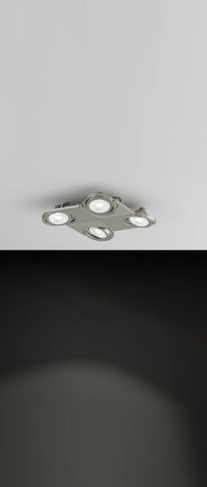 EGLO 39251 BREA LED Spot-Leuchte klar 4x5W 3000K warmweiss