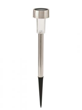 Eglo LED Aussenleuchte H24cm Edelstahl Solarbetrieb mit Schalter