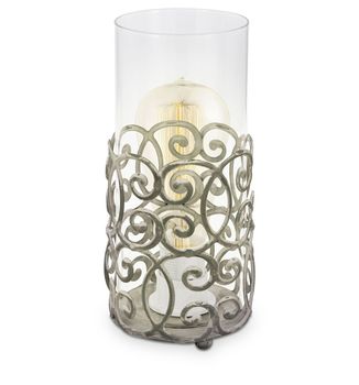 Eglo 49274 Cardigan Tischleuchte E27 Stahl braun-patina