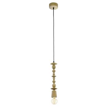 Eglo 49369 Avoltri Hängeleuchte E27 Holz Eiche