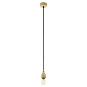Eglo 49376 Avoltri Hängeleuchte E27 Holz Eiche