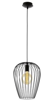 Eglo 49472 Newtown Hängeleuchte E27 Stahl schwarz