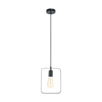 Eglo 49776 Bedington Hängeleuchte E27 schwarz