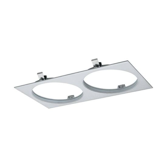 Eglo 60913 IN111/2SQ Einbaurahmen 320x165mm Silber